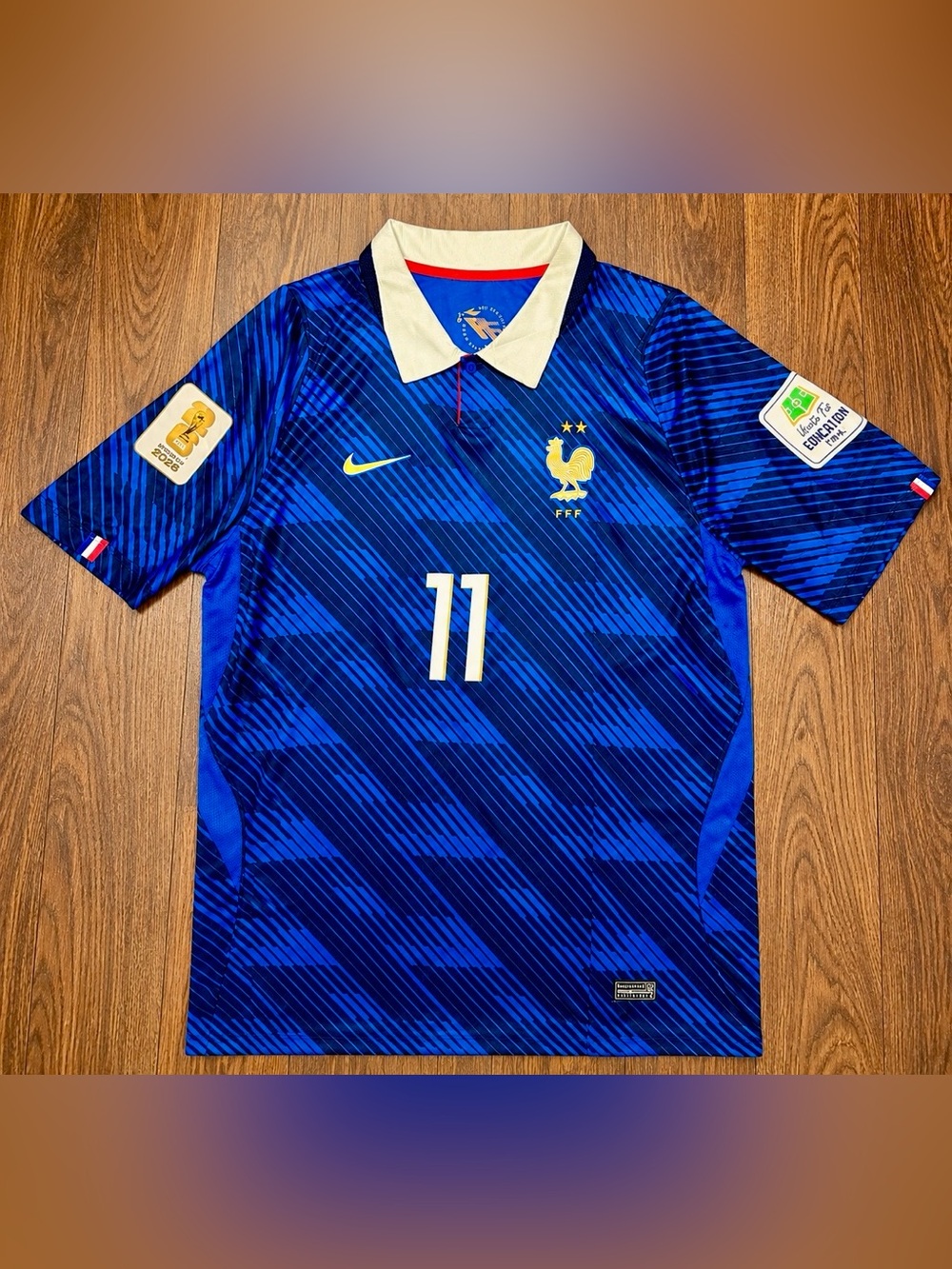 France Olise World Cup 2026 Soccer Home Jersey - Size Medium Men Fan Version